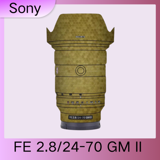 Lentes Sony FE24-70F2.8 GM II  - Pele câmera, adesivo câmera - com alta resistência a arranhões, à prova d'água e com design elegante.